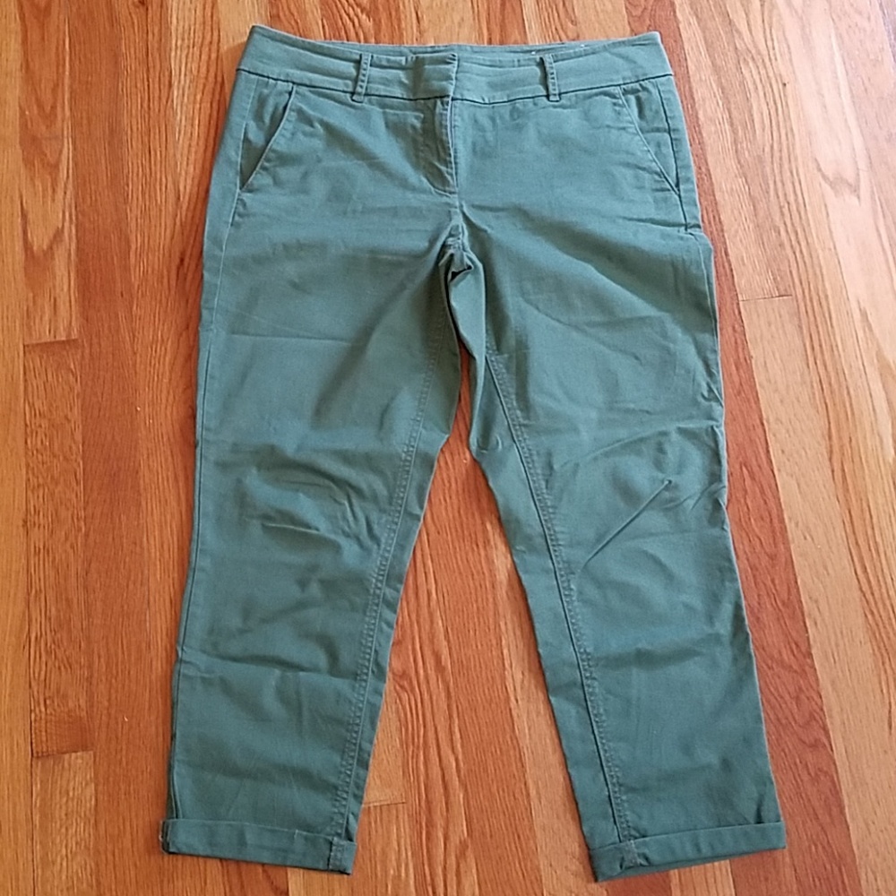 LOFT cropped chinos